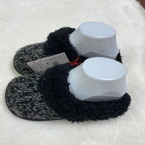 Dluxe‎ by Dearfoams No Sweat Comfort Memory Foam Slippers, size 5/6